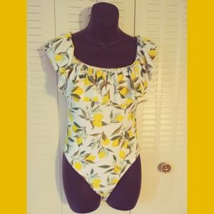 CABANA DEL SOL One Pc Swimsuit NWT MED